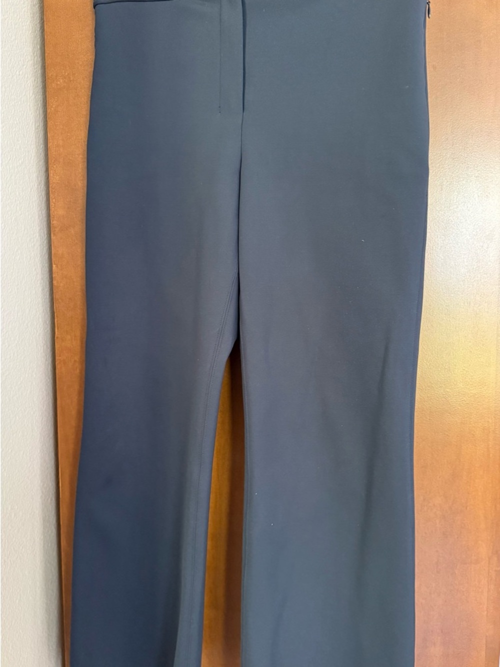 Theory Blue stretch boot cut pant